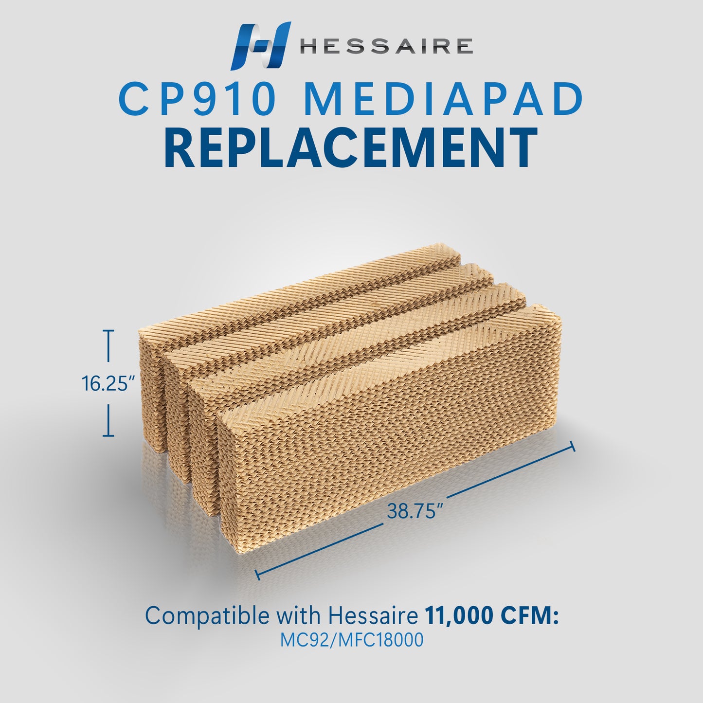 Media Pad Set, 11000 CFM (MC91, MC92, M350) PN: CP900
