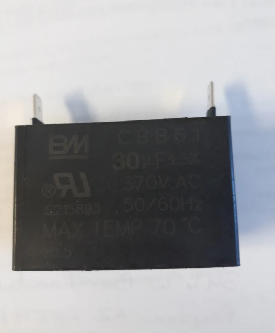 Fan Motor Capacitor, 900 CFM (MC12) PN:6012094
