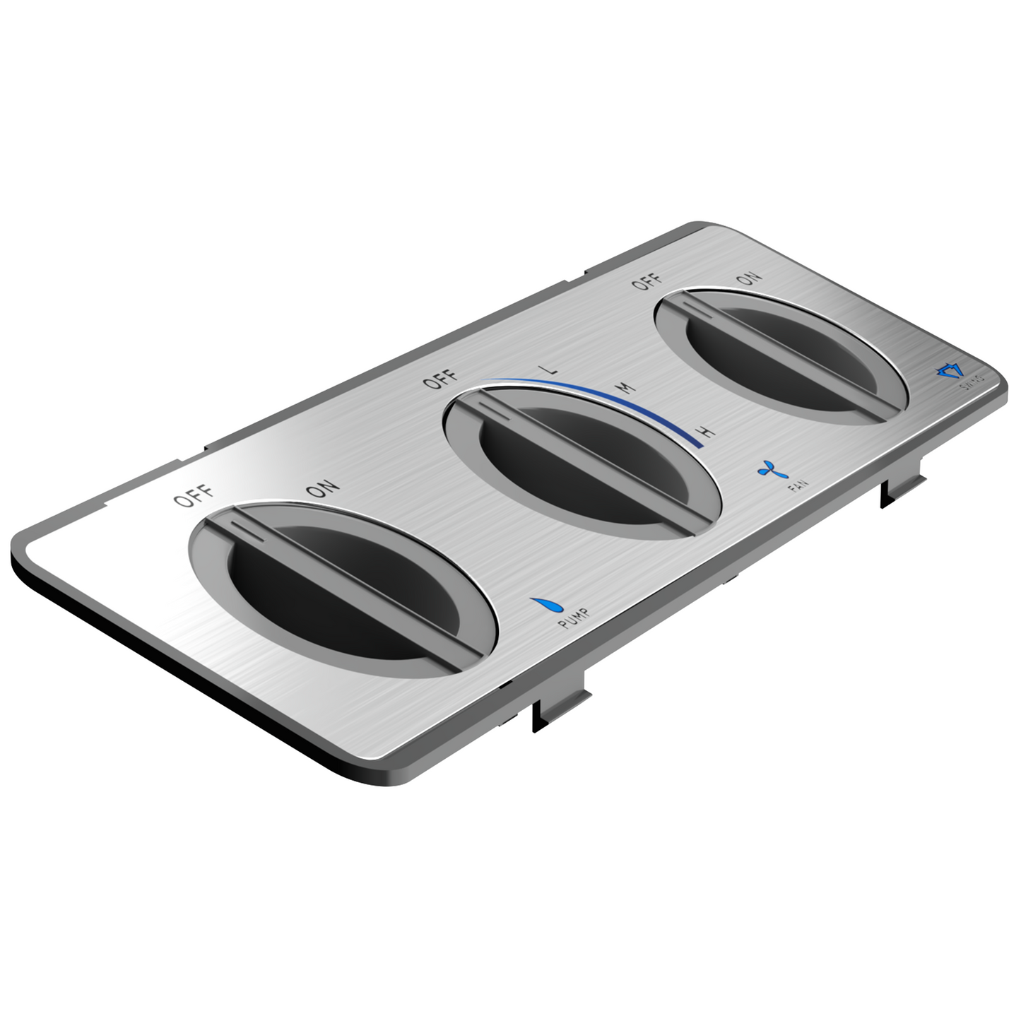 Control Panel, 3100 CFM ~ 5300 CFM  (MC37V, MC61V, M150, M250) PN: 6038069