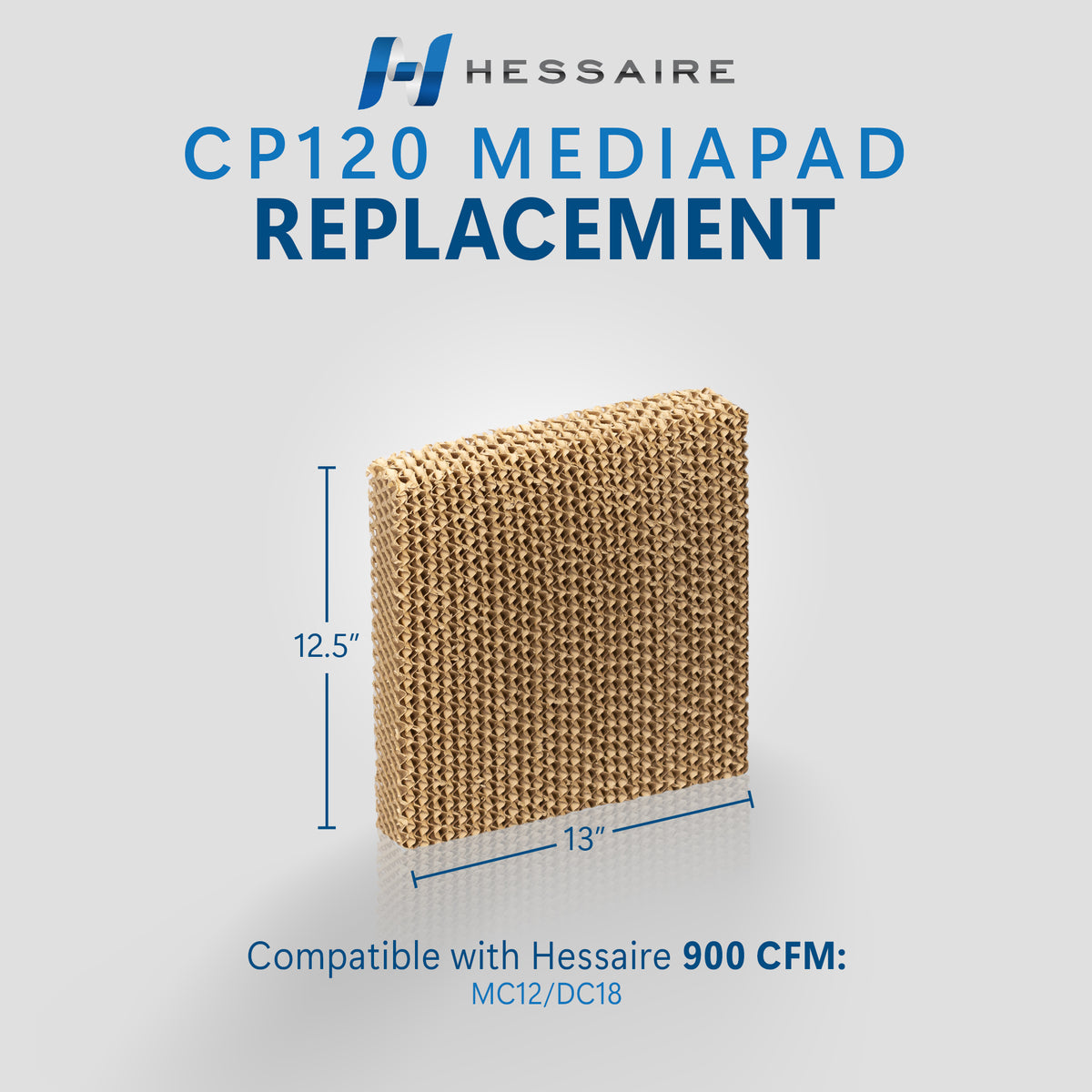 Media Pad (Single), 900 CFM (MC12, DC18) PN: CP120