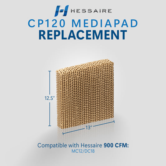 Media Pad (Single), 900 CFM (MC12, DC18) PN: CP120