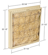 Door Panel ea W/Media, PN: DPA38