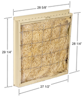 Door Panel ea W/Media, PN: DPA48