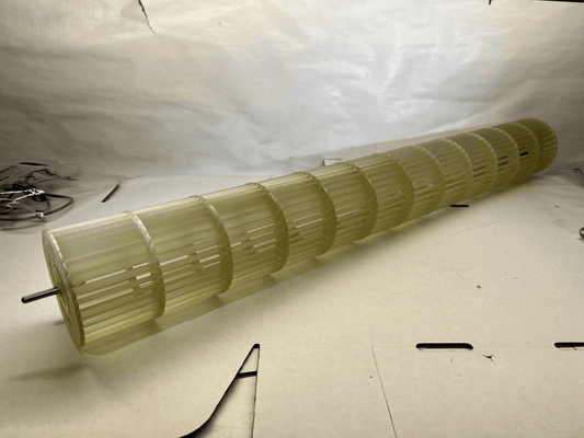 Blower Wheel, Indoor, 18000 ~ 24000 BTU (H18E2, H24HP2A) PN: 18230B1