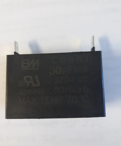 Fan Motor Capacitor, 1300 ~ 2100 CFM (MC17, MC18, MC26A) PN: 6189400