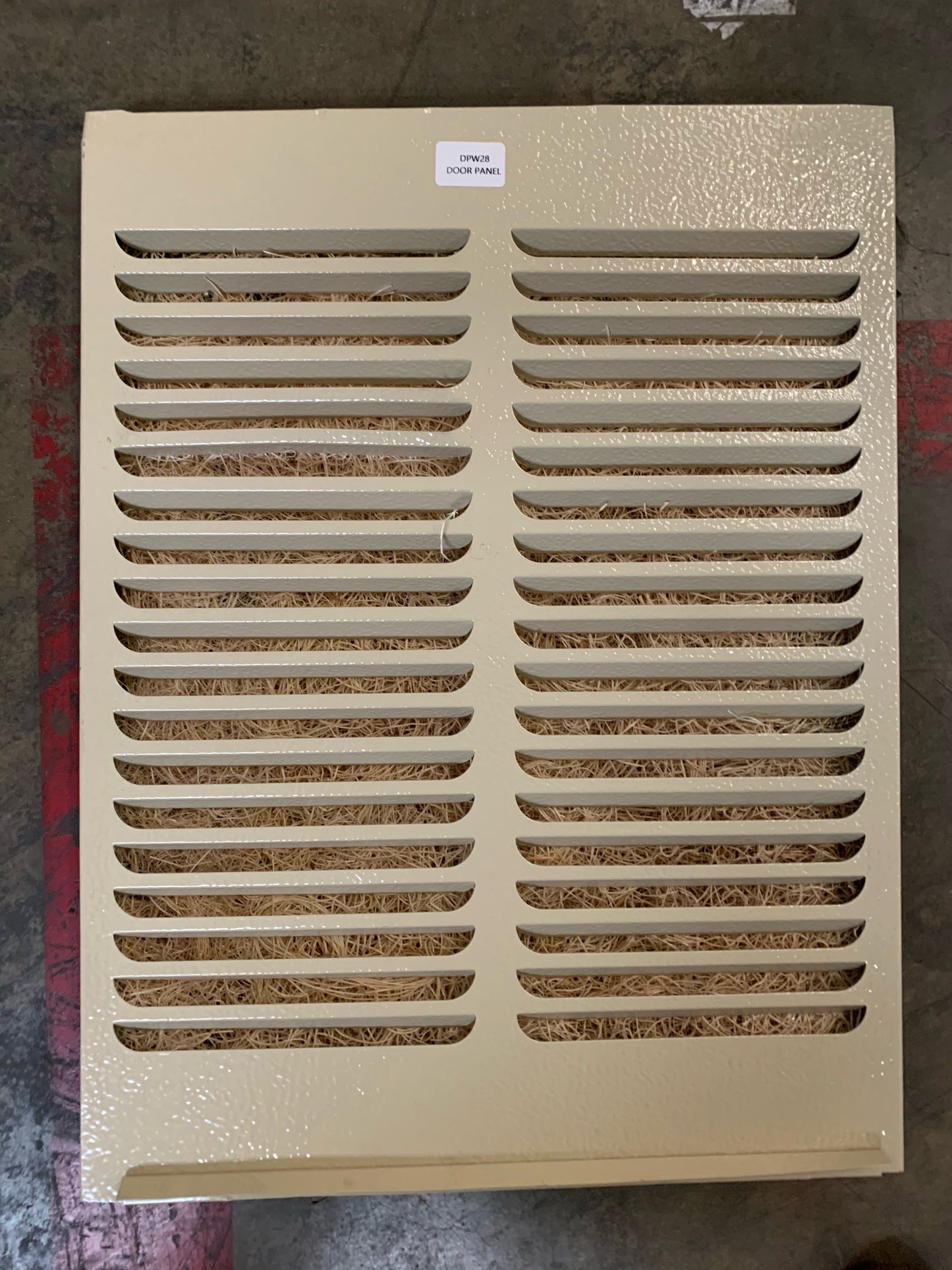 Door Panel, W28 Cooler PN: DP28