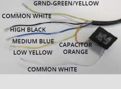 Fan Motor, 3100 CFM (MC37V, M150) PN: 6375100