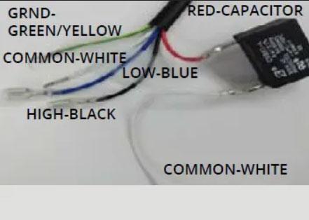 Fan Motor, 1300 CFM (MC17, MC18) PN: 6017051